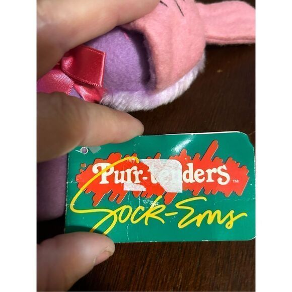 NWT vintage 1987 hallmark Burger King Purr Tenders plush - Picture 6 of 9